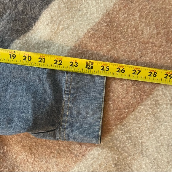 L.L. Bean Blue Casual Button Down Shirt - Picture 3 of 5